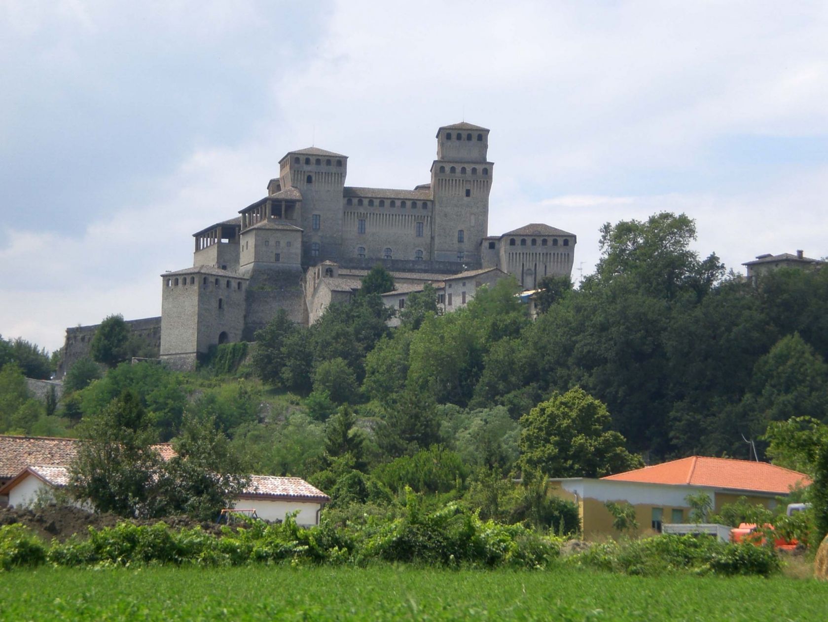 il castello di Torrechiara
