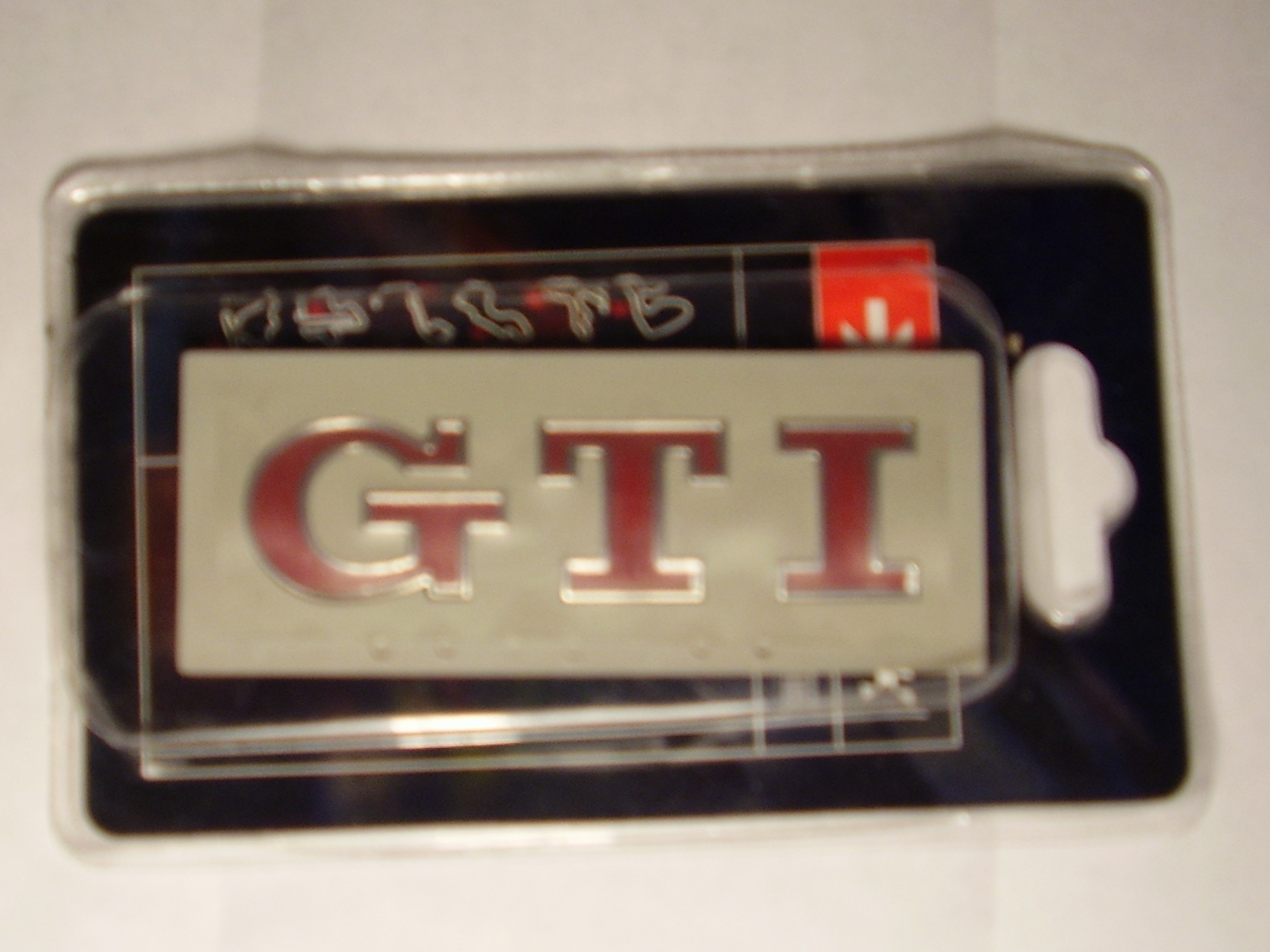 scritta GTI rossa in vendita
