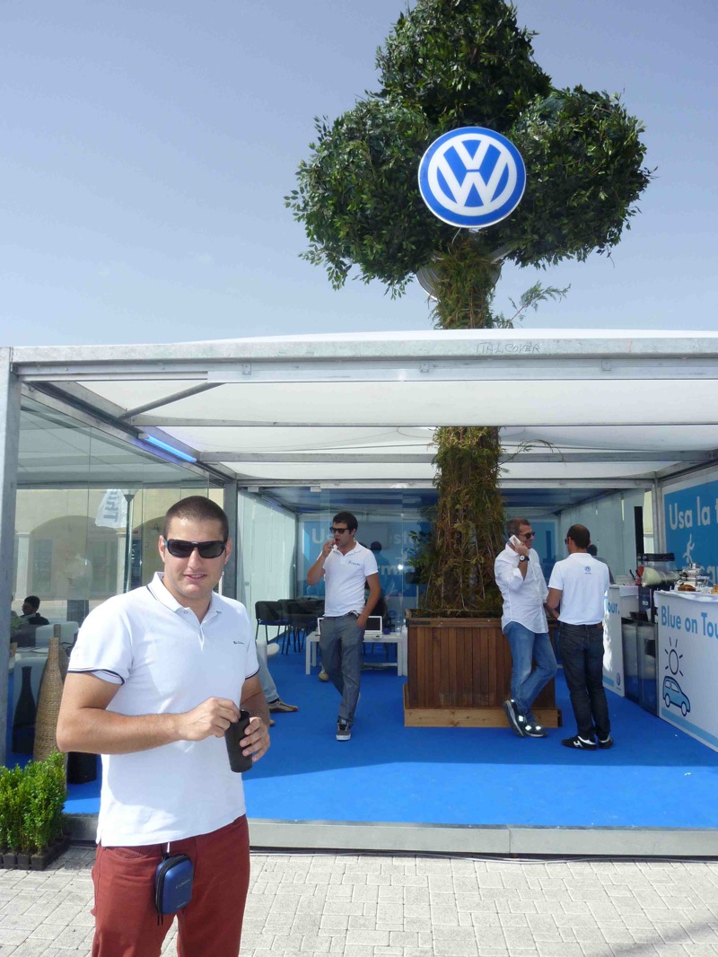 VW Blue on tour - lido di Ostia 10/05/201
