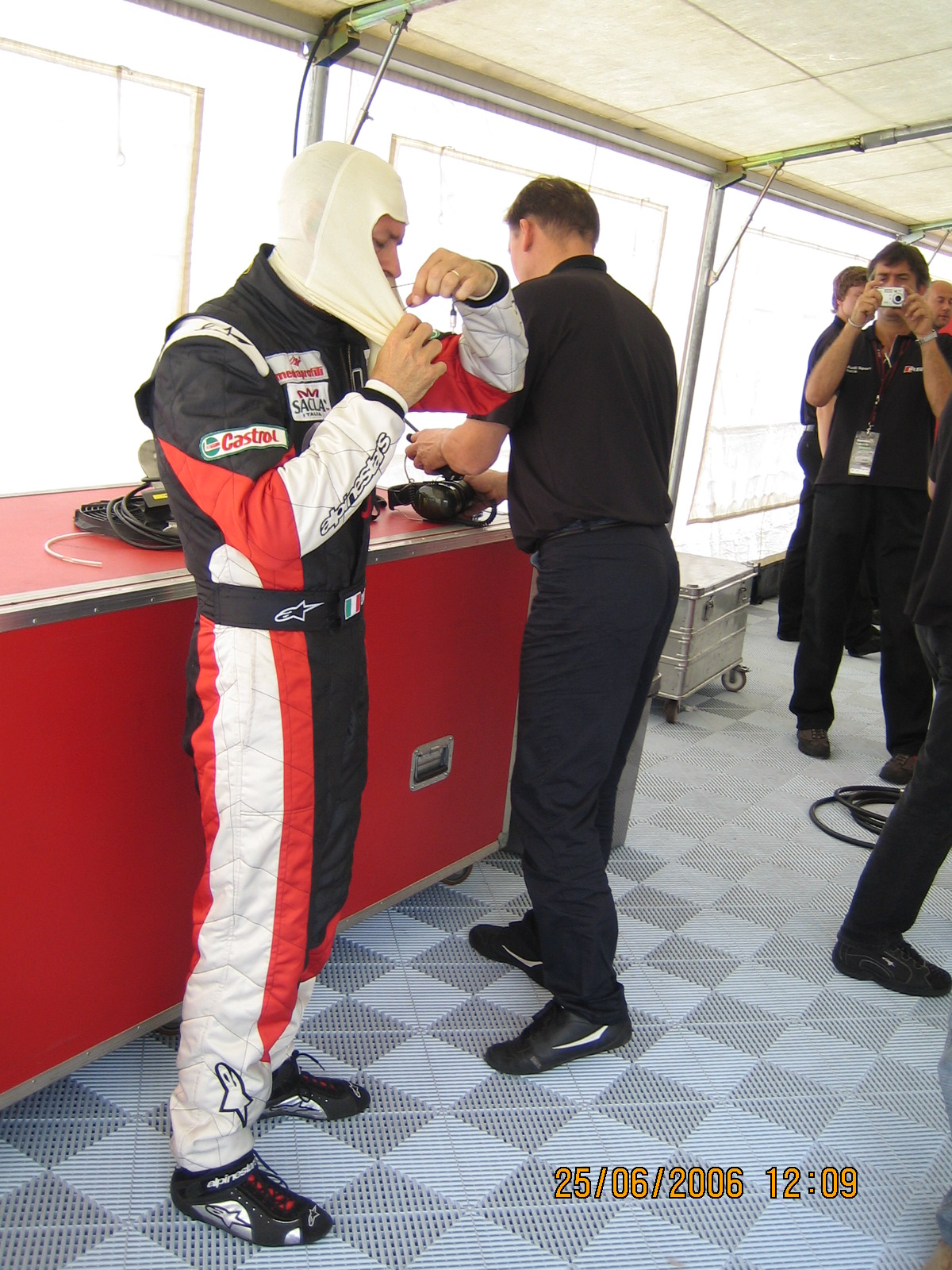 Dindo Capello si prepara per il Campionato Superstars Audi RS4...
