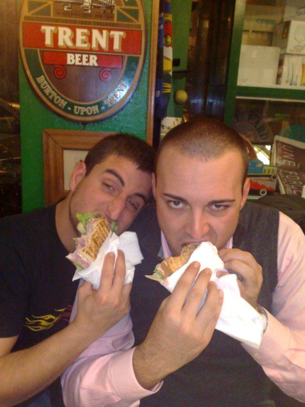 Paninata a Parma @ Chelsea Pub - 24/10/2009 - Marcello e Chris BIS
